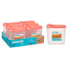 PORTE-GAZPACHO PLASTIQUE TRANSPARENT COUVERCLE ROU