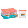 PORTA GAZPACHO PLASTICO TRASPARENTE COPERCHIO ROSS
