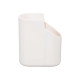 PORTAUTENSILIOS PLASTICO BAMBU BLANCO