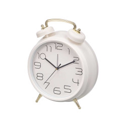 CLASSIC CLOCK WHITE 24CM