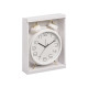 RELOJ CLASICO BLANCO 24CM