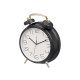 RELOJ CLASICO NEGRO 24CM