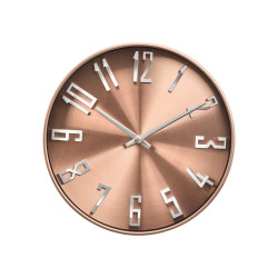 RELOJ PARED COBRE ALUMINIO 30CM