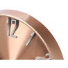 RELOJ PARED COBRE ALUMINIO 30CM
