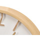 RELOJ PARED NUMEROS RELIEVE EFECTO MADERA 40CM
