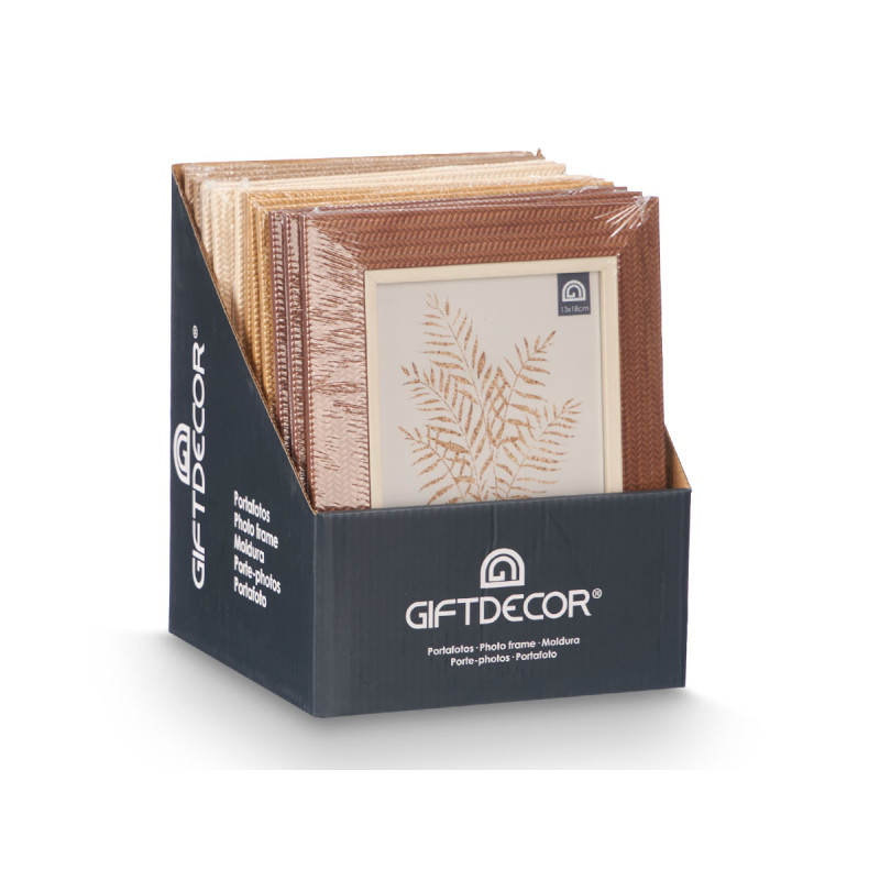 EMBOSSED PHOTO FRAME 13X18 ASSORTED 4