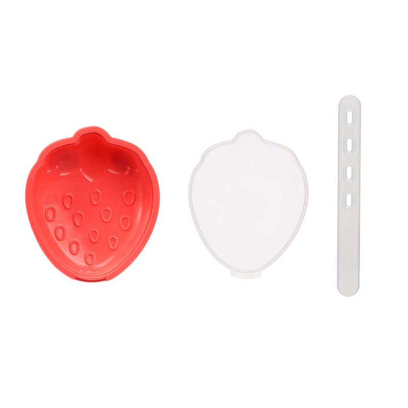 STRAWBERRY ICE CREAM MOLD SILICONE