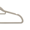 SET 24 APPENDINI FLOCKED GRIGI 44,5X22CM