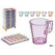 TAZZA CAFFE ASSORT 6 COL 85 ML DISPLAY