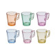 TAZA CAFE SURT 6 COL 85 ML