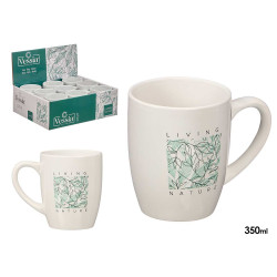 PORCELAIN MUG LIVING NATURE 350ML
