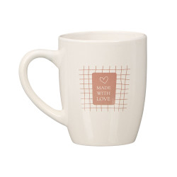CANECA PORCELANA LOVE 350ML
