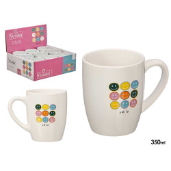TASSE PORCELAINE SMILE 350ML