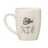 CANECA PORCELANA COFFEE TIME 350ML