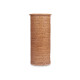 PORTE PARAPLUIE CERAMIQUE POINTS 50CM MARRON