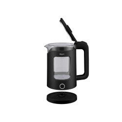 BLACK WINDOW KETTLE 1360W 1,5L