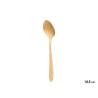 SET 24 COUVERTS ACIER INOX DORÉ