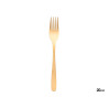 SET 24 CUBIERTO ACERO INOX DORADO