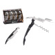 BROWN CORKSCREW KINFE BOTTLE OPENER
