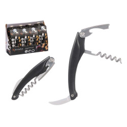 CAVATAPPI COLTELLO APRIBOTTIGLIE NERO METALLO