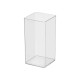 VASO ACRILICO QUADRATO 12X12X25CM
