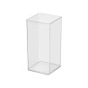 VASO ACRILICO QUADRATO 12X12X25CM