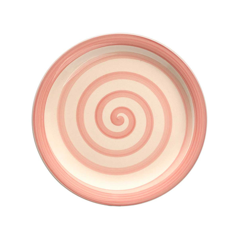 PRATO JANTAR GRÉS ROSA 27CM