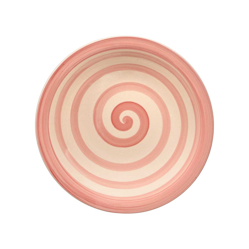 CIOTOLA ZUPPA TERRACOTTA ROSA 21CM