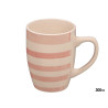 TASSE FAÏENCE ROSE 300ML