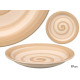 PIATTO LATERALE TERRACOTTA BEIGE 19CM