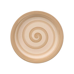 PIATTO LATERALE TERRACOTTA BEIGE 19CM