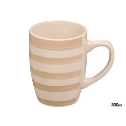CANECA GRÉS BEGE 300ML
