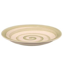ASSIETTE DESSERT FAÏENCE VERTE 19CM