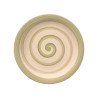 EARTHENWARE SIDE PLATE GREEN 19CM