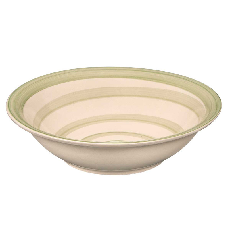TAÇA SOPA BARRO VERDE 21CM
