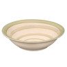EARTHENWARE SOUP BOWL GREEN 21CM