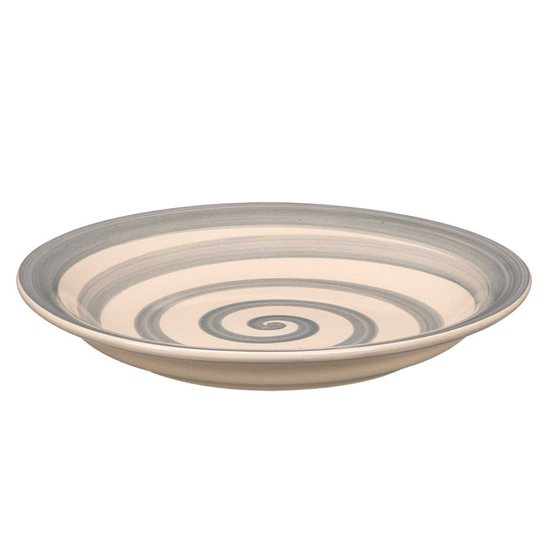 PRATO BARRO LATERAL CINZENTO 19CM
