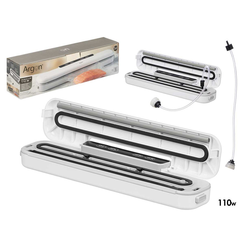 WHITE THERMAL VACUUM BAG SEALER 110W