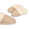 ZAPATILLA ESTAR POR CASA MUJER BEIGE
