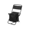 FOLDABLE CHAIR COOLER BAG BLACK