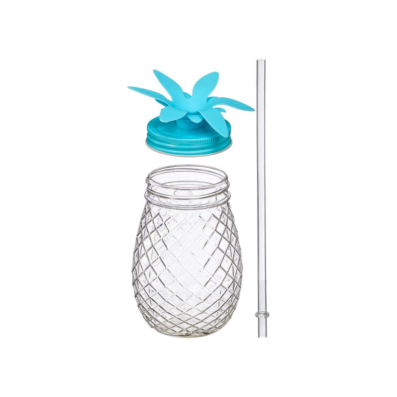 GARRAFA PALHA ANANÁS SORT 3 COR
