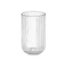COPO ALTO 430ML TRANSPARENTE RISCAS