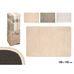 TAPETE PELO CURTO SORT 3 COR 100X150CM