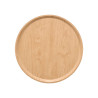 TABLE D'APPOINT RONDE BOIS NATUREL DIAM 40CM