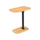 TABLE D'APPOINT AJUSTABLE 48X30CM NOIR BOIS