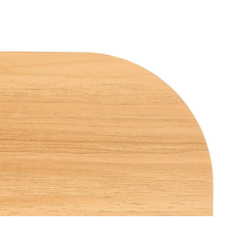 TABLE D'APPOINT AJUSTABLE 48X30CM NOIR BOIS