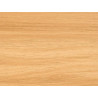 TABLE D'APPOINT AJUSTABLE 48X30CM NOIR BOIS