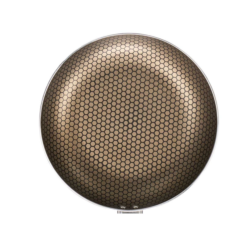 POÊLE INDUCTION ANTIADHÉSIVE NID D'ABEILLE GRIS 24