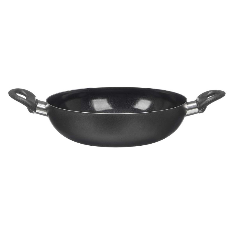 WOK ANSES ANTHRACITE 20CM