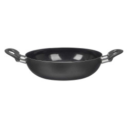WOK POIGNÉES ANTHRACITE 22CM